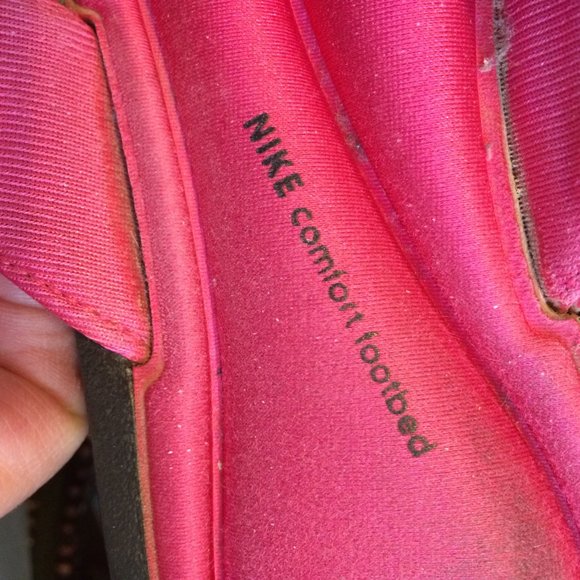 NIKE womens shoes size 11 COMFORT memory foam flip flops thong sandals purple #Nike #FlipFlops # 